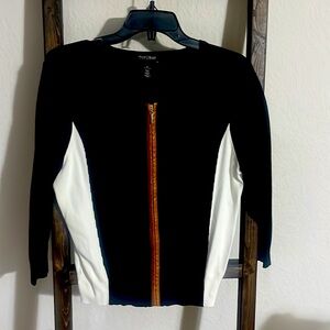 White House Black Market Zip up Sweater